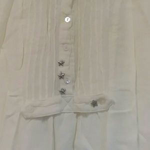 Free People free flowing long/short sleeve top